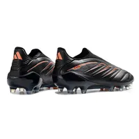 Chuteira Campo Adidas Copa Pure 4 Laceless Elite FG Preto e Dourado - imagem 5
