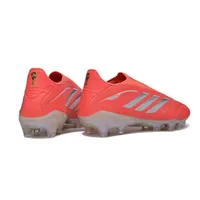 Chuteira Campo Adidas Copa Pure 4 Laceless Elite FG Laranja e Branco - imagem 2