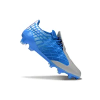 Chuteira Campo Adidas F50 Spider Remake Azul e Branco - imagem 3