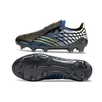 Chuteira Campo Adidas F50 Spider Remake Preto, Azul, Dourado e Branco - imagem 3