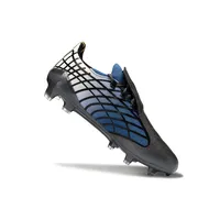 Chuteira Campo Adidas F50 Spider Remake Preto, Azul, Dourado e Branco - imagem 5
