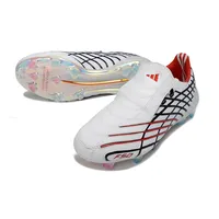 Chuteira Campo Adidas F50 Spider Remake Branco, Preto e Vermelho - imagem 5