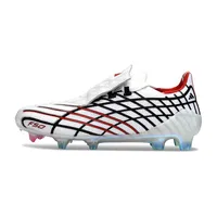 Chuteira Campo Adidas F50 Spider Remake Branco, Preto e Vermelho - imagem 1