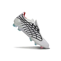 Chuteira Campo Adidas F50 Spider Remake Branco, Preto e Vermelho - imagem 3