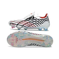 Chuteira Campo Adidas F50 Spider Remake Branco, Preto e Vermelho - imagem 6