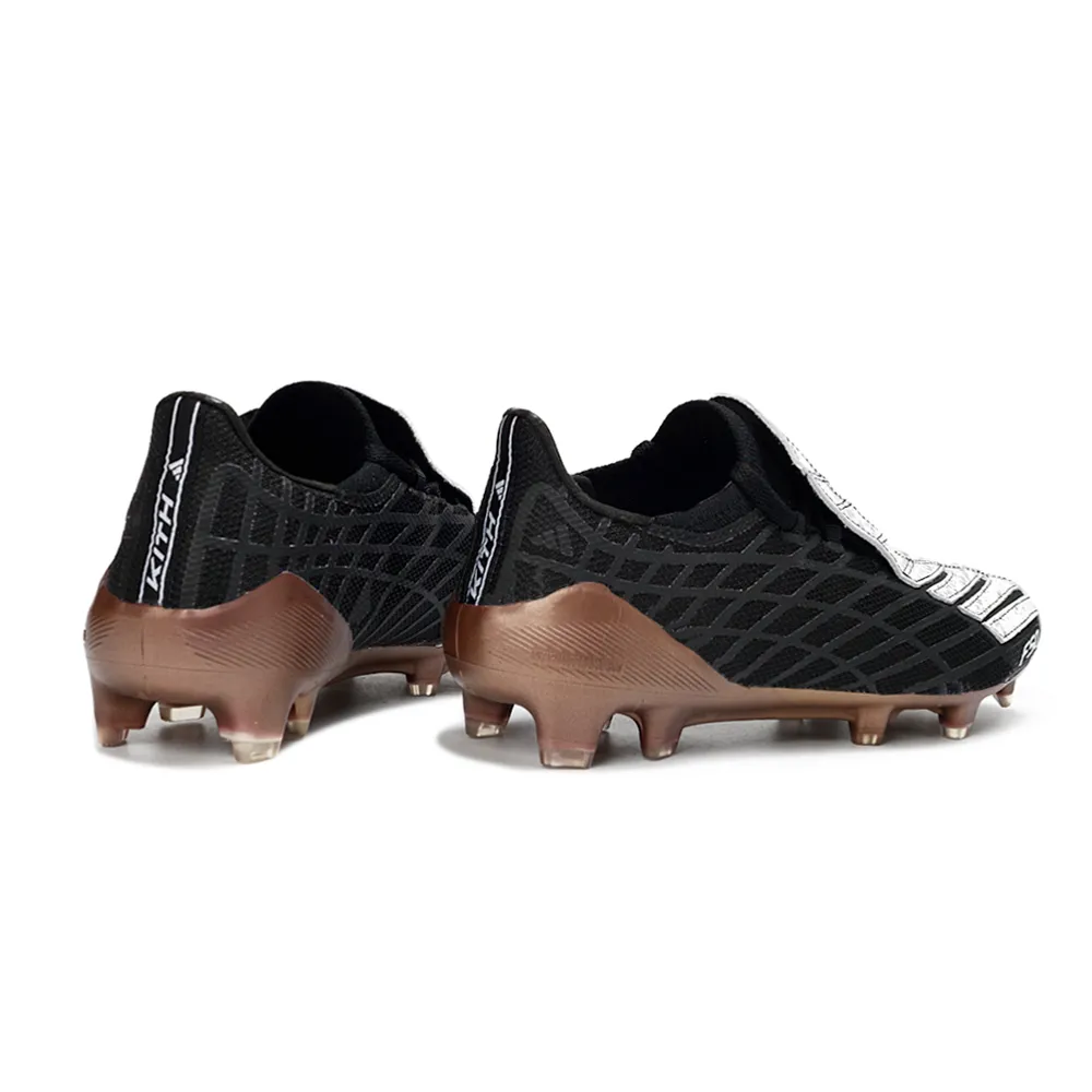 Chuteira Campo Adidas F50 Spider Remake Branco, Preto e Marrom