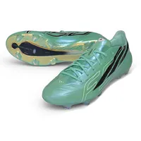 Chuteira Campo Adidas F50 Hyperfast FG Verde e Preto - imagem 6