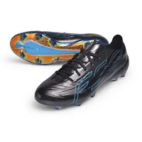 Chuteira Campo Adidas F50 Hyperfast FG Preto e Azul - imagem 3