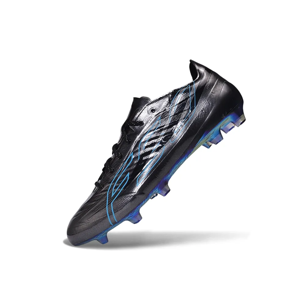 Chuteira Campo Adidas F50 Hyperfast FG Preto e Azul