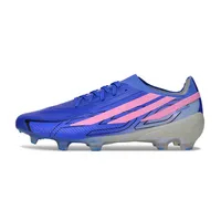 Chuteira Campo Adidas F50 Hyperfast FG LL Azul e Rosa - imagem 1