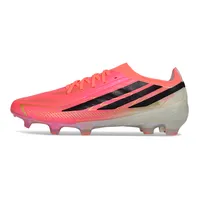 Chuteira Campo Adidas F50 Hyperfast FG LL Rosa e Preto - imagem 1
