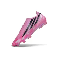Chuteira Campo Adidas F50 Hyperfast FG LL Rosa e Preto - imagem 3
