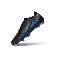 Chuteira Campo Adidas F50 Hyperfast FG LL Preto e Azul - imagem 2