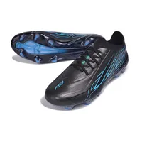 Chuteira Campo Adidas F50 Hyperfast FG LL Preto e Azul - imagem 6