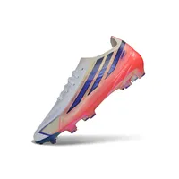 Chuteira Campo Adidas F50 Hyperfast FG LL Rosa, Branco e Azul - imagem 2