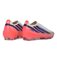 Chuteira Campo Adidas F50 Hyperfast FG LL Rosa, Branco e Azul - imagem 4