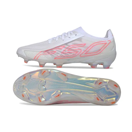 Chuteira Campo Adidas F50 Hyperfast FG LL Branco