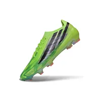 Chuteira Campo Adidas F50 Hyperfast FG LL Verde e Preto - imagem 2