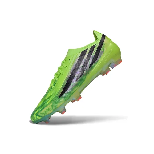 Chuteira Campo Adidas F50 Hyperfast FG LL Verde e Preto
