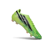 Chuteira Campo Adidas F50 Hyperfast FG LL Verde e Preto - imagem 7