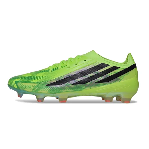 Chuteira Campo Adidas F50 Hyperfast FG LL Verde e Preto