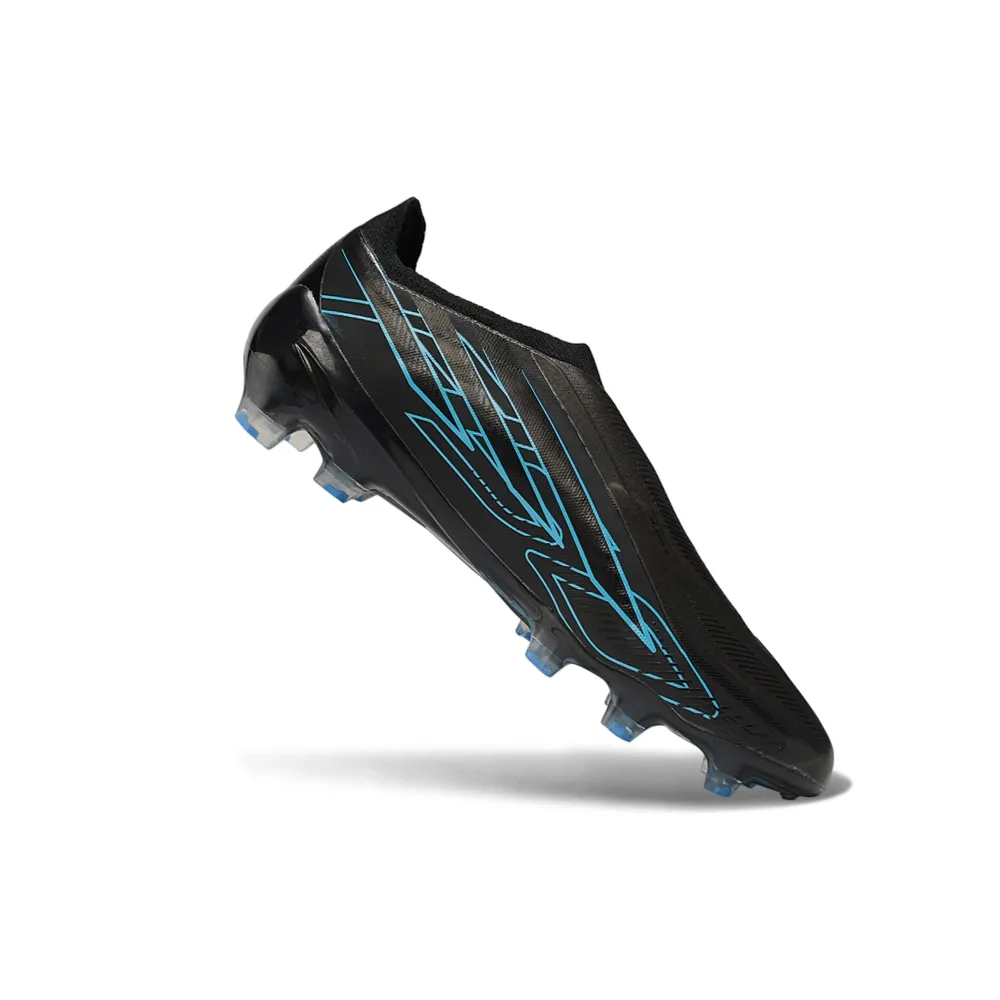 Chuteira Campo Adidas F50 Hyperfast LL FG Preto e Azul