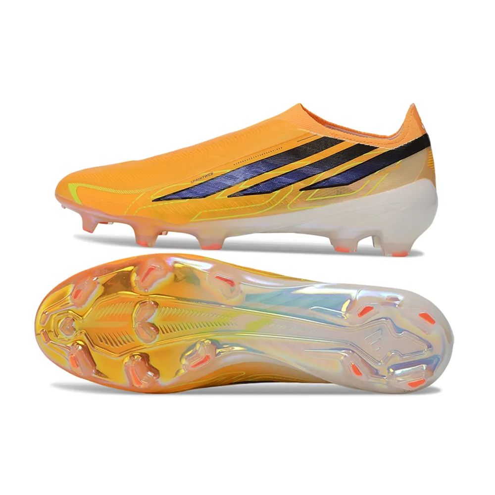 Chuteira Campo Adidas F50 Hyperfast LL FG Amarelo