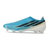 Chuteira Campo Adidas F50 Hyperfast LL FG Azul, Branco e Preto - imagem 1