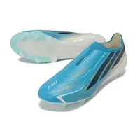 Chuteira Campo Adidas F50 Hyperfast LL FG Azul, Branco e Preto - imagem 2