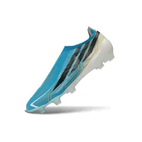 Chuteira Campo Adidas F50 Hyperfast LL FG Azul, Branco e Preto - imagem 3