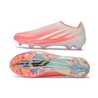 Chuteira Campo Adidas F50 Hyperfast LL FG Rosa e Branco - imagem 5