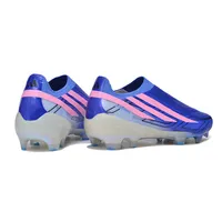 Chuteira Campo Adidas F50 Hyperfast LL FG Azul e Rosa - imagem 5