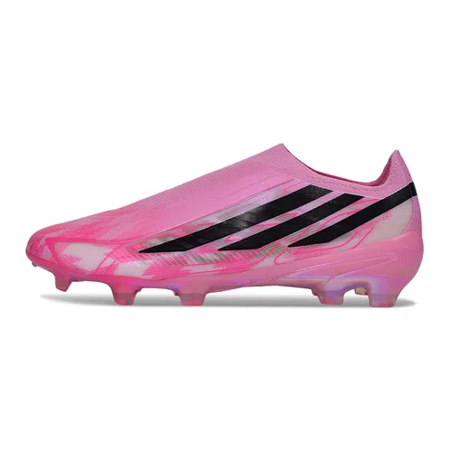 Chuteira Campo Adidas F50 Hyperfast LL FG Rosa e Preto