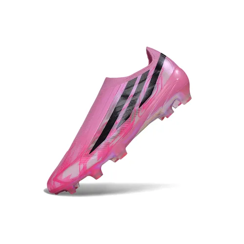 Chuteira Campo Adidas F50 Hyperfast LL FG Rosa e Preto