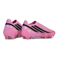 Chuteira Campo Adidas F50 Hyperfast LL FG Rosa e Preto - imagem 6