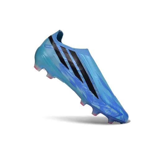Chuteira Campo Adidas F50 Hyperfast LL FG Azul e Preto