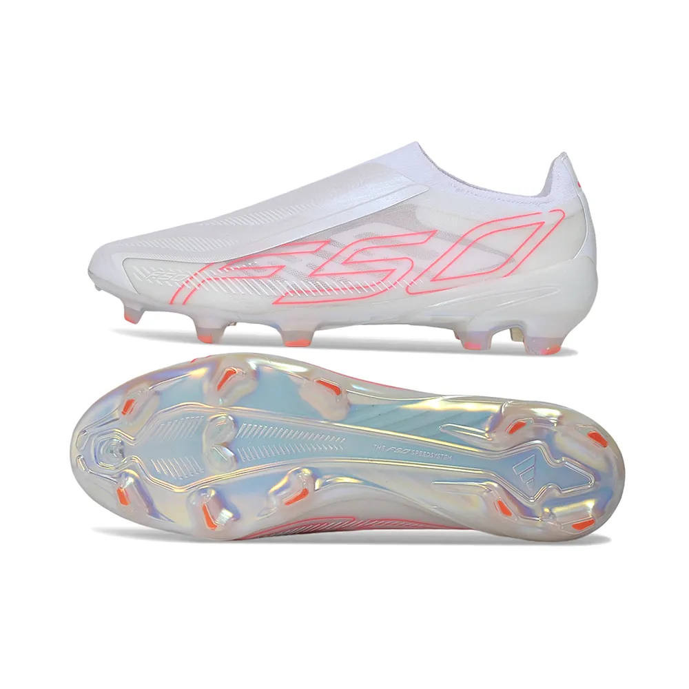 Chuteira Campo Adidas F50 Hyperfast LL FG Branco