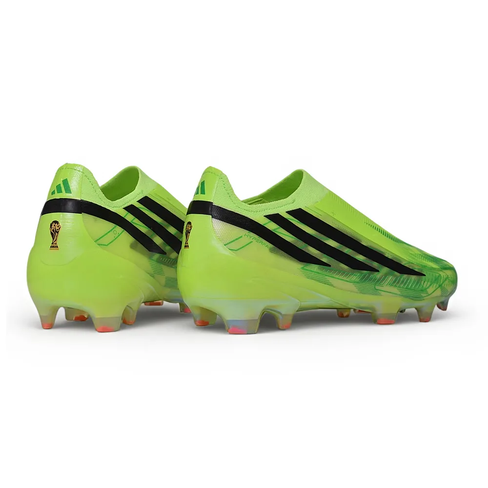 Chuteira Campo Adidas F50 Hyperfast LL FG Verde e Preto