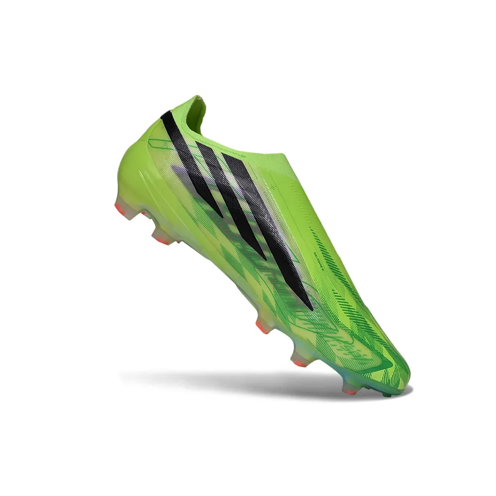 Chuteira Campo Adidas F50 Hyperfast LL FG Verde e Preto