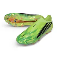 Chuteira Campo Adidas F50 Hyperfast LL FG Verde e Preto - imagem 2