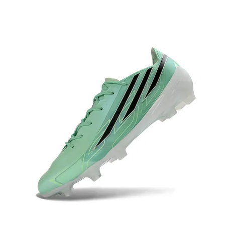 Chuteira Campo Adidas F50 Hyperfast FG LL Verde, Preto e Branco