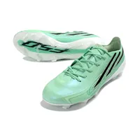 Chuteira Campo Adidas F50 Hyperfast FG LL Verde, Preto e Branco - imagem 3