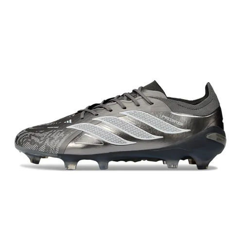 Chuteira Campo Adidas Predator 26 Elite FG Prata