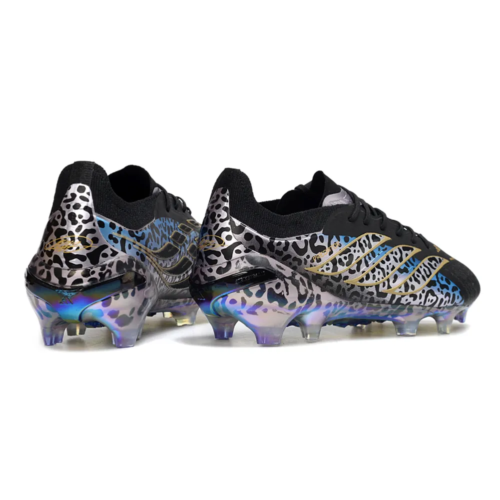 Chuteira Campo Adidas Predator 26 Elite FG Preto e Prata