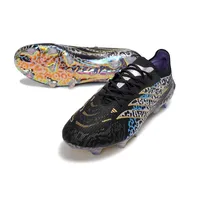 Chuteira Campo Adidas Predator 26 Elite FG Preto e Prata - imagem 6