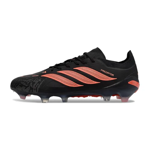 Chuteira Campo Adidas Predator 26 Elite FG Preto e Laranja