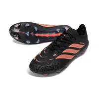 Chuteira Campo Adidas Predator 26 Elite FG Preto e Laranja - imagem 2