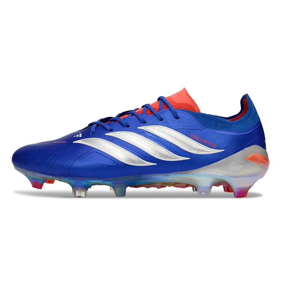 Chuteira Campo Adidas Predator 26 Elite FG Azul