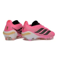 Chuteira Campo Adidas Predator 26 Elite FG Rosa e Preto - imagem 3