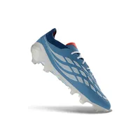 Chuteira Campo Adidas Predator 26 Elite FG Azul, Branco e Vermelho - imagem 4